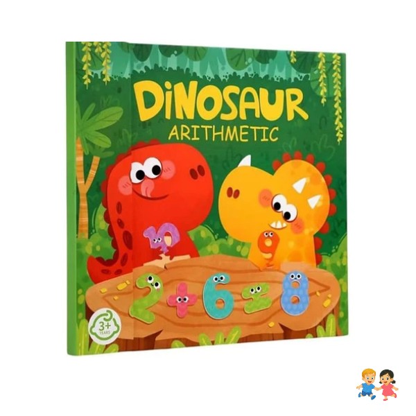 Libro Sensorial Didáctico Montessori Magnético Matemáticas.