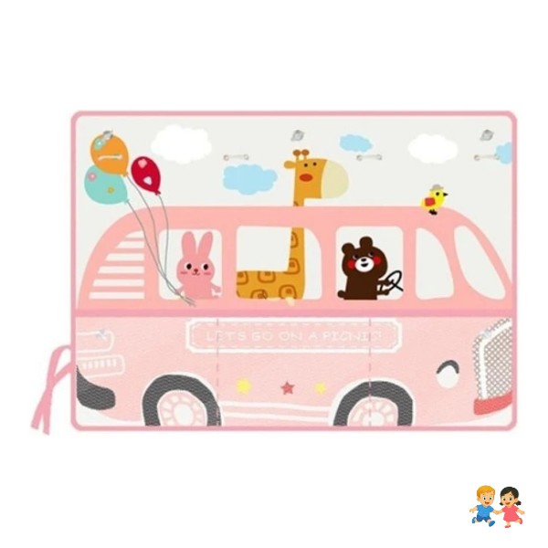 Cortina Para Autos Con Diseño Infantil, Protege Del Sol.