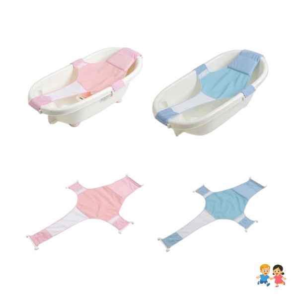 Hamaca Malla Para Bañera Tina De Bebe 4 Puntas.