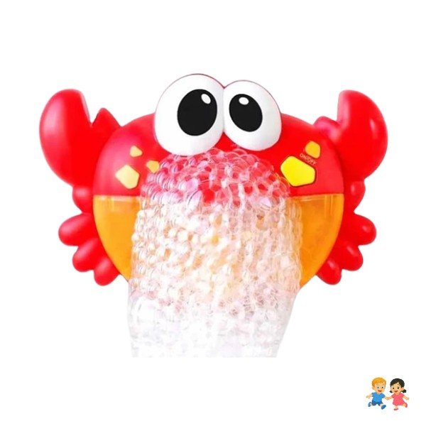 Juguete Cangrejo Burbujas De Baño Tina Para Bebe.