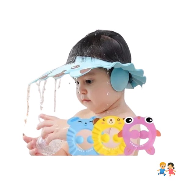 Visera De Baño Bebe Visera Ducha Goma Eva Gorro De Baño.