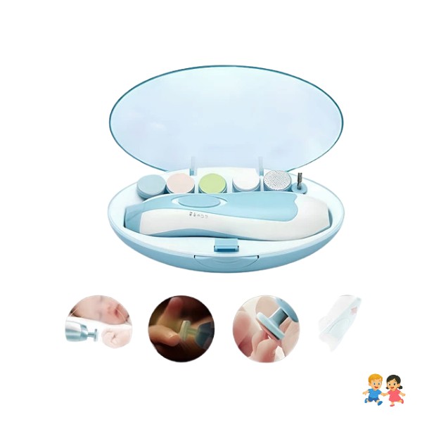 Lima Eléctrica Para Bebe Cortauñas Silencioso.