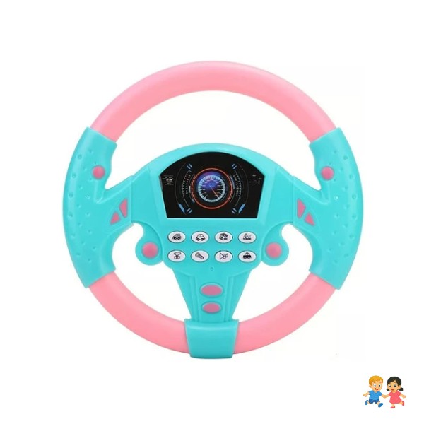 Juguete Volante Simulación Auto Para Niños Entretenimiento.