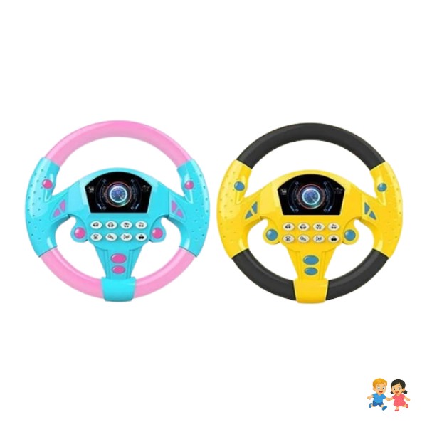 Juguete Volante Simulación Auto Para Niños Entretenimiento.