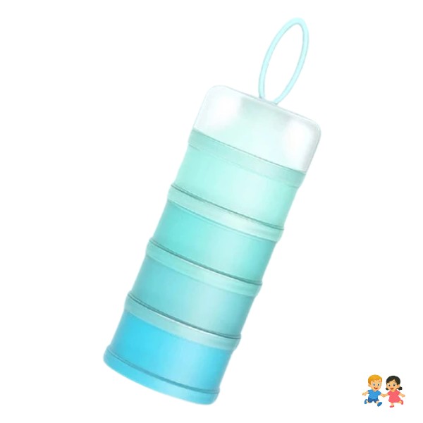 Dispensador 4 Niveles De Leche Alimentos Para Bebes Portátil.