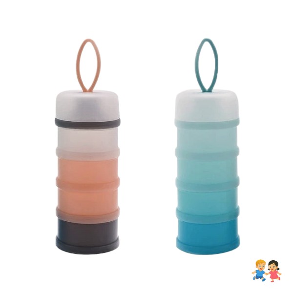 Dispensador 4 Niveles De Leche Alimentos Para Bebes Portátil.