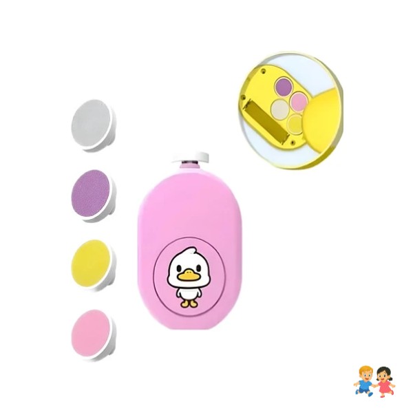Lima Pulidor De Uñas Eléctrico Para Bebé Patito.