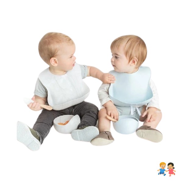 Bowl Con Cuchara De Silicona Para Bebé.