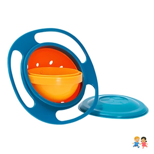 Plato Bowl 360 Antiderrame Para Bebé Guagua Antivuelco.