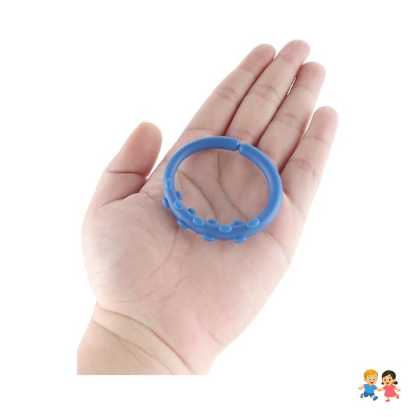 Anillos De Conexión Juguete Colgante Para Coche O Cuna Bebé.