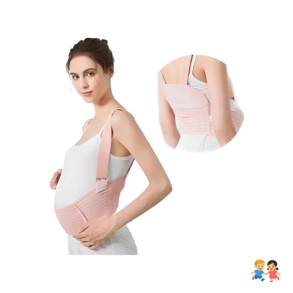 Faja Maternal Soporte Prenatal Ajustable Soporte Lumbar Faja.