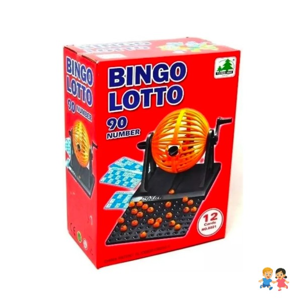 Bingo Lotto Juego De Mesa Juego De Bingo y  Cartones.
