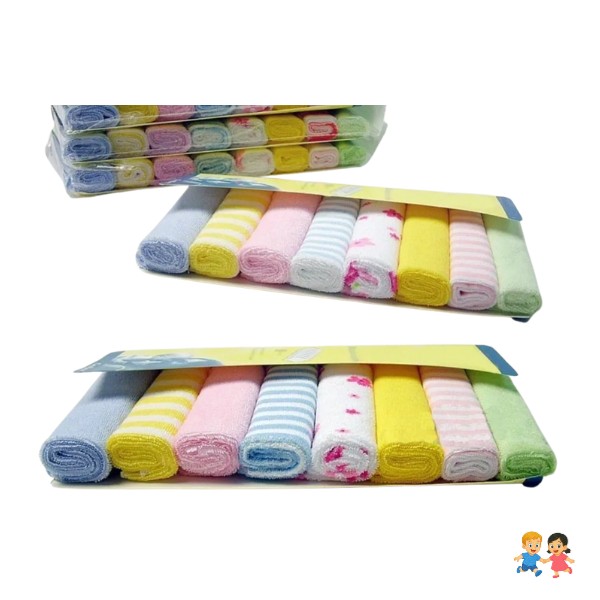 Pack 8 Tutos-pañitos Para Bebés Y Niños.