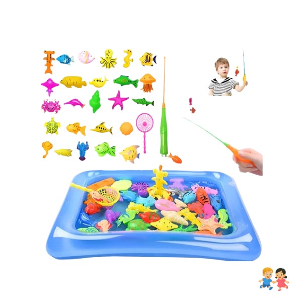 Juego Pesca Milagrosa Piscina Niños- Niñas Acuático