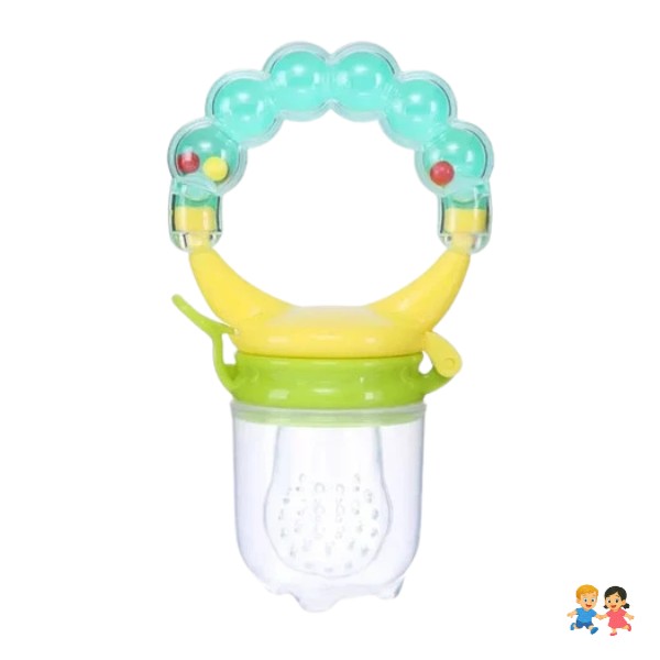 Chupete Para Fruta Con Sonajero Para Bebé Niño Y Niña.