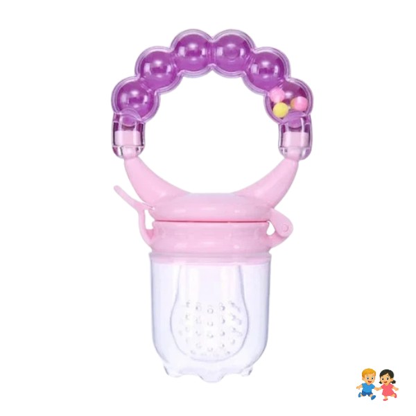 Chupete Para Fruta Con Sonajero Para Bebé Niño Y Niña.