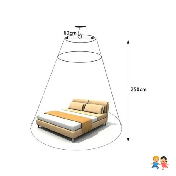Mosquitero De Cuna , Cama , Super Liviano Y Transportable.