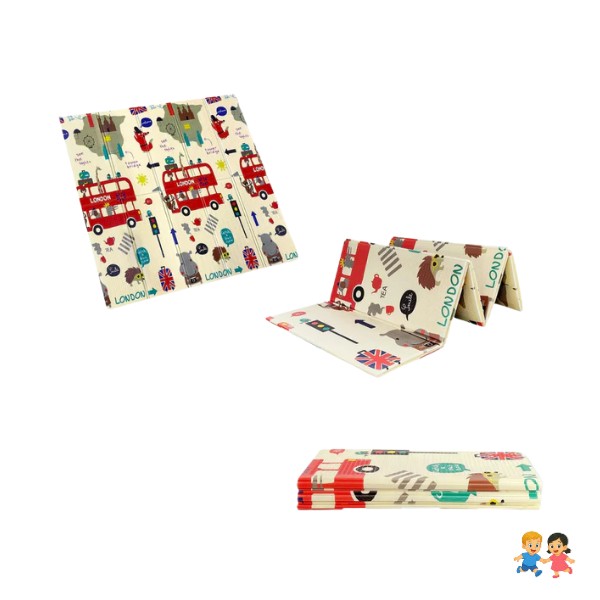 Alfombra Antigolpes Para Niños Bebes Plegable.