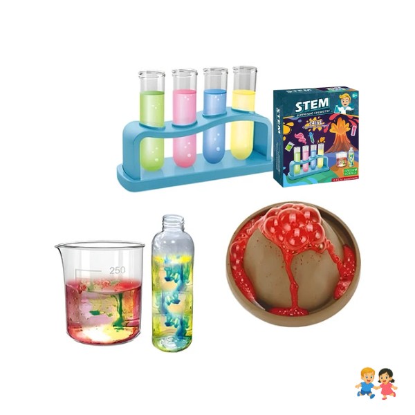 Kit Ciencia Experimentos Laboratorio Niños Juego.