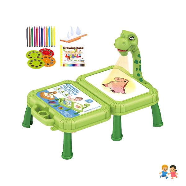 Mesa De Dibujo Didáctica Con Proyector Infantil.