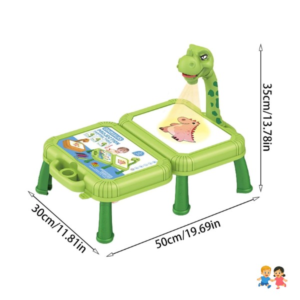 Mesa De Dibujo Didáctica Con Proyector Infantil.