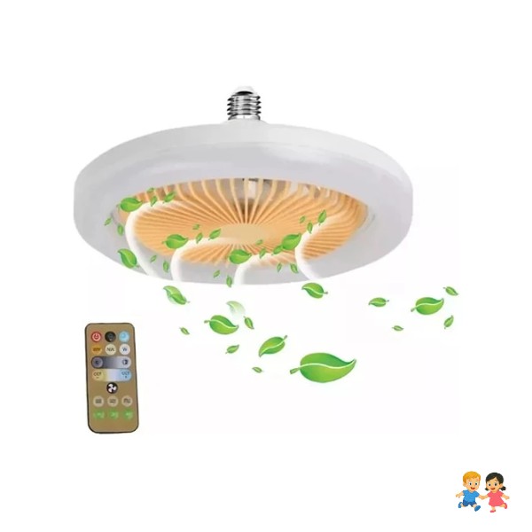 Ventilador De Techo Con Lampara Led Con Control Remoto 3 Mod.