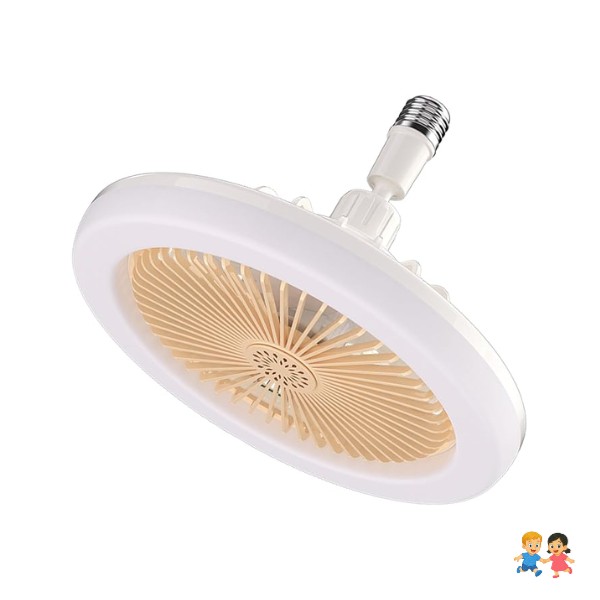 Ventilador De Techo Con Lampara Led Con Control Remoto 3 Mod.