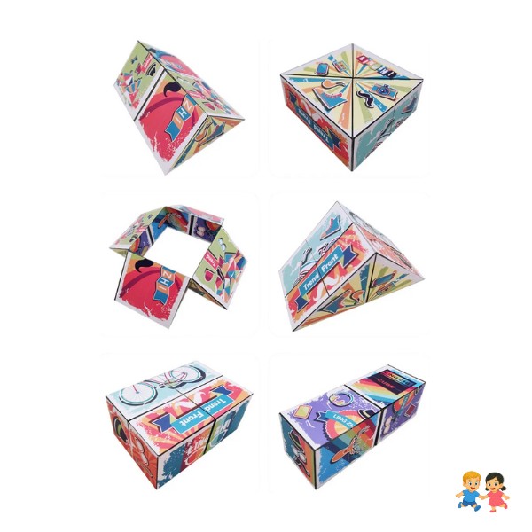 Cubo Mágico Juguete Didáctico Niños.