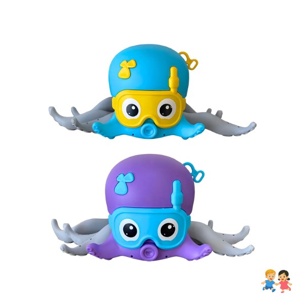 Juguete Pulpo Interactivo Para Niños, Piscina Y Baño 3 En 1.