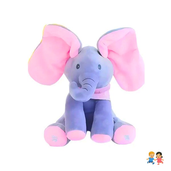 Elefante De Apego Musical Mueve Las Orejas.