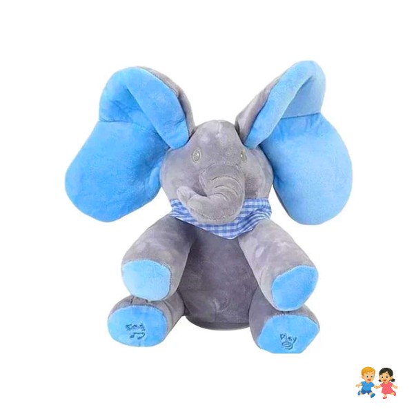 Elefante De Apego Musical Mueve Las Orejas.