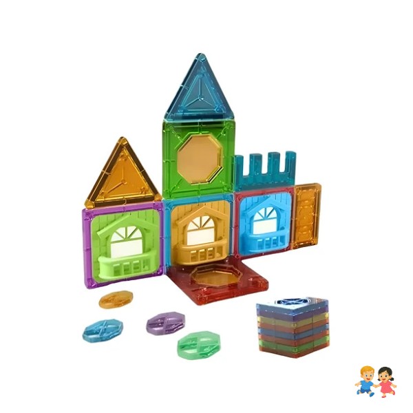 Juegos De Bloques Magnético De Construcción Para Niños.