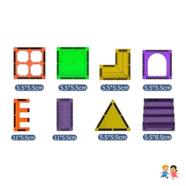 Juegos De Bloques Magnético De Construcción Para Niños.