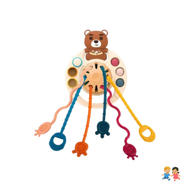 Juguetes Sensorial Para Bebé Montessori Cuerdas.