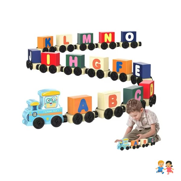 Tren Multicolor Juguete Didáctico.