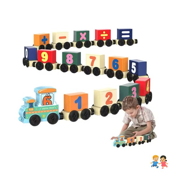 Tren Multicolor Juguete Didáctico.