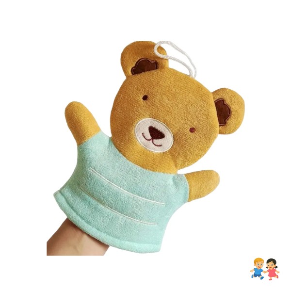 Guante Esponja Para Baño Niños Bebes Ducha Bañera.