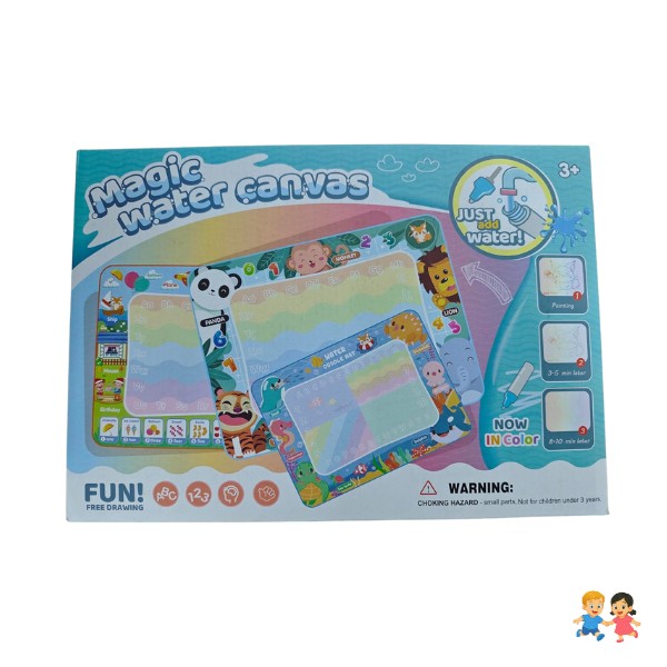 Alfombra Reutilizable Para Pintura Al Agua Para Niños.