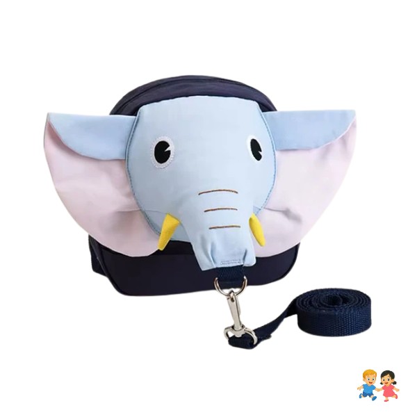 Mochila Arnes Seguridad Bebes Niños Elefante 2 En 1.