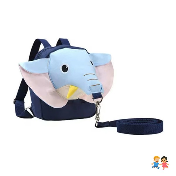 Mochila Arnes Seguridad Bebes Niños Elefante 2 En 1.