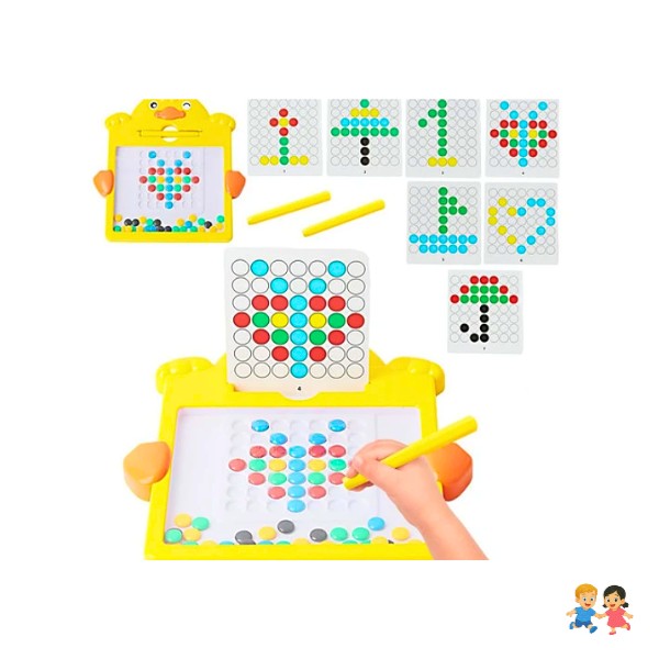 Tablero Magnético De Dibujos Con Bolígrafo Juguete Educativo.