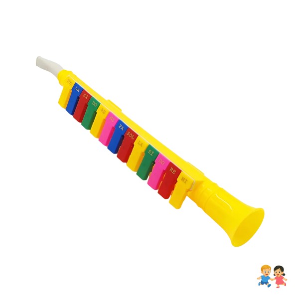 Melodica Colorida 13 Teclas Flauta Para Niño Piano Didáctico
