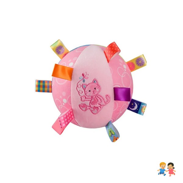 Sonajero Tela Bebe Esfera Estimulación Juguete Sensorial.