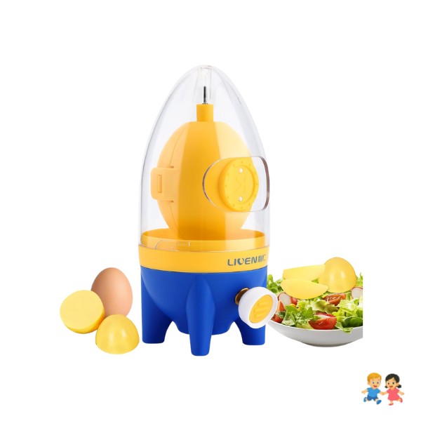 Batidor Manual Huevos Dorado Centrifuga Mezclador Yema Clara.