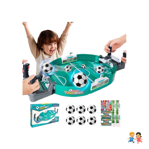 Mini Futbolín De Tablero Juegos Fútbol Juguete Mesa Niños