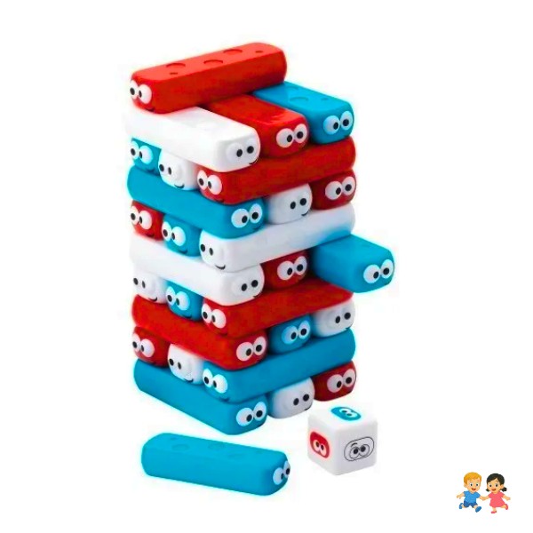 Juego De Mesa Infantil torre de caída Juego Para Niños.
