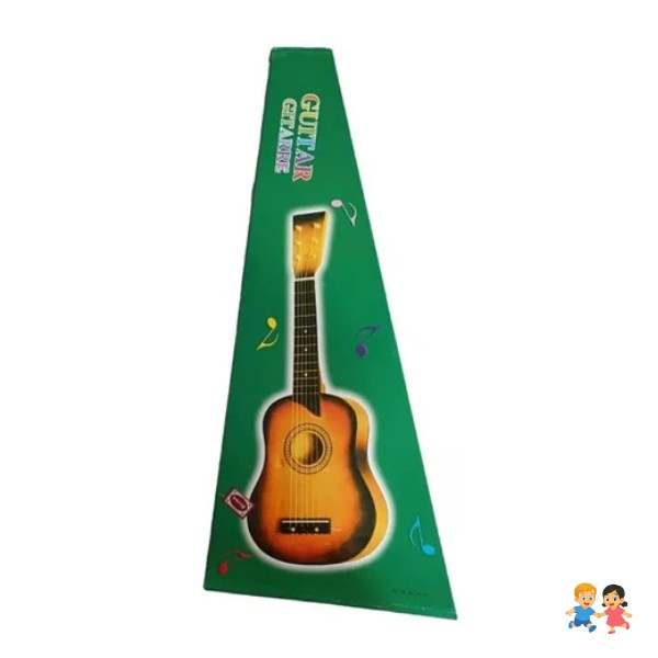 Guitarra De Madera Acústica Para Niños Grande Regalo Feliz.