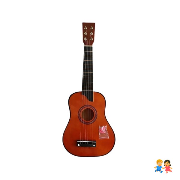 Guitarra De Madera Acústica Para Niños Grande Regalo Feliz.