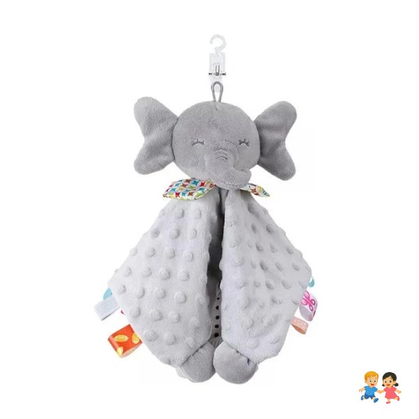Tuto Apego Peluche Para Bebe Elefante De Felpa Calmante.