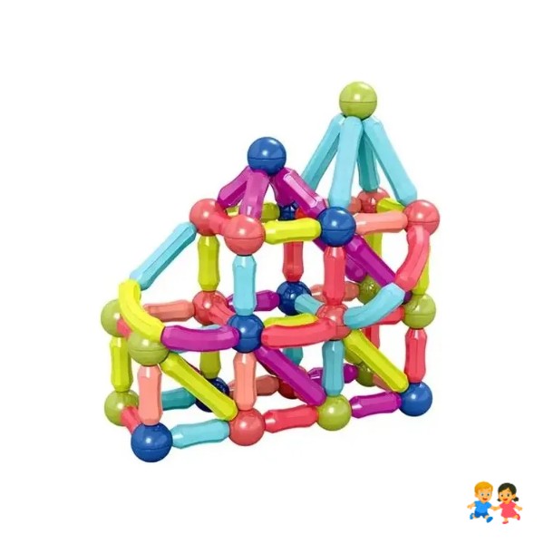 Bloques De Construcción De Palo Magnético De Gran Tamaño 25p.